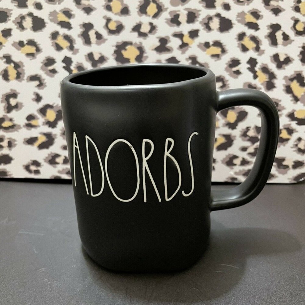 NEW!! Rae Dunn "ADORBS" Coffee Tea Mug